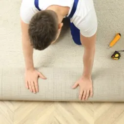 ServiceInstallation-Img Carpet installation | Bud Polley's Floor Center