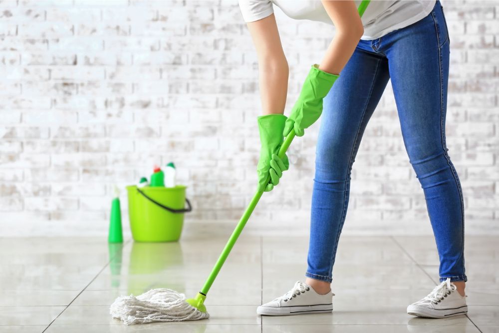 Tile floor cleaning | Bud Polley's Floor Center